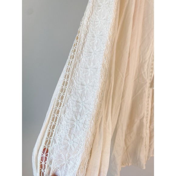 Spell & The Gypsy Loves Me Not Peasant Blouse XXL Cream Cottagecore Romantic - Picture 7 of 14